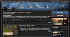 Desktop Screenshot of battle-scape.com